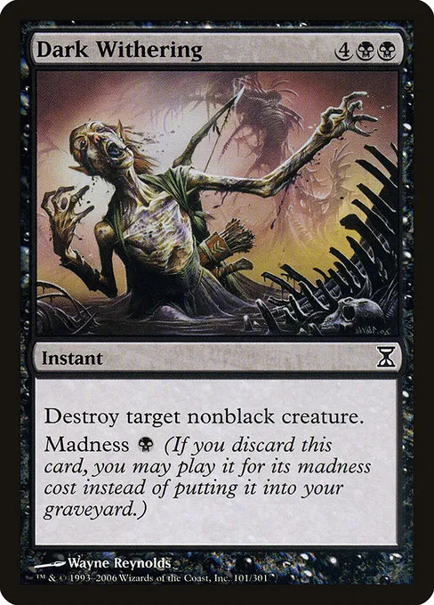 Dark Withering · Time Spiral 101/301