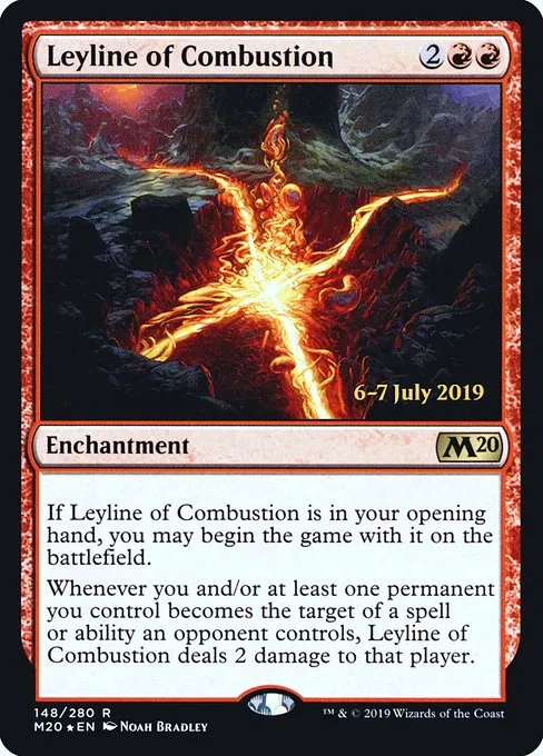Leyline of Combustion · Core Set 2020 Promos 148s/144