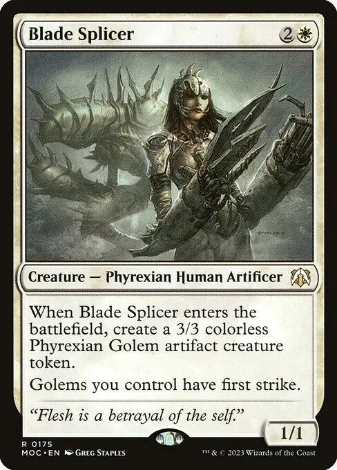 Blade Splicer · March of the Machine Commander 175/450