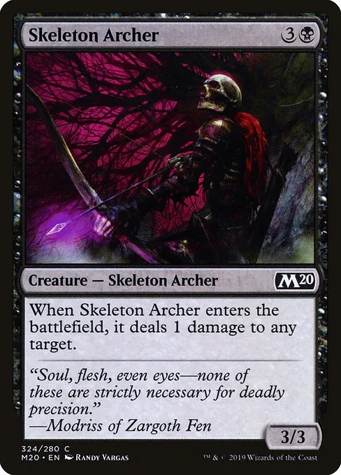 Skeleton Archer · Core Set 2020 324/346