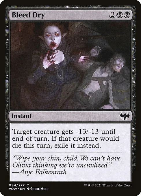 Bleed Dry · Innistrad: Crimson Vow 94/423