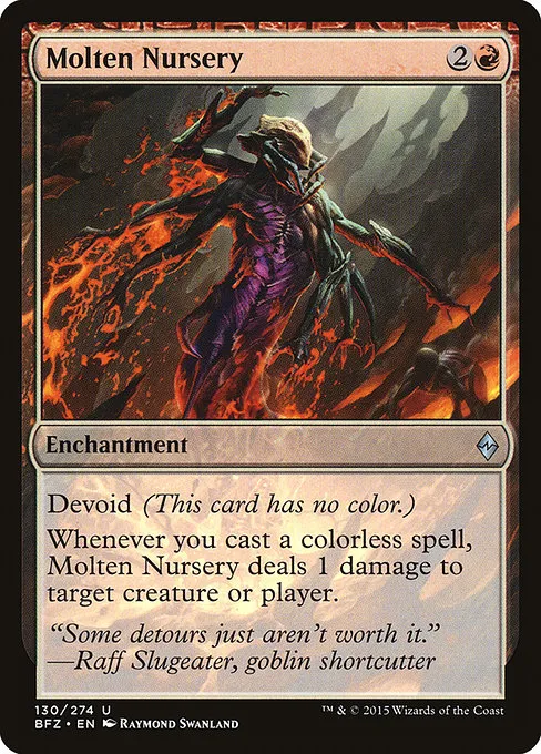 Molten Nursery · Battle for Zendikar 130/299
