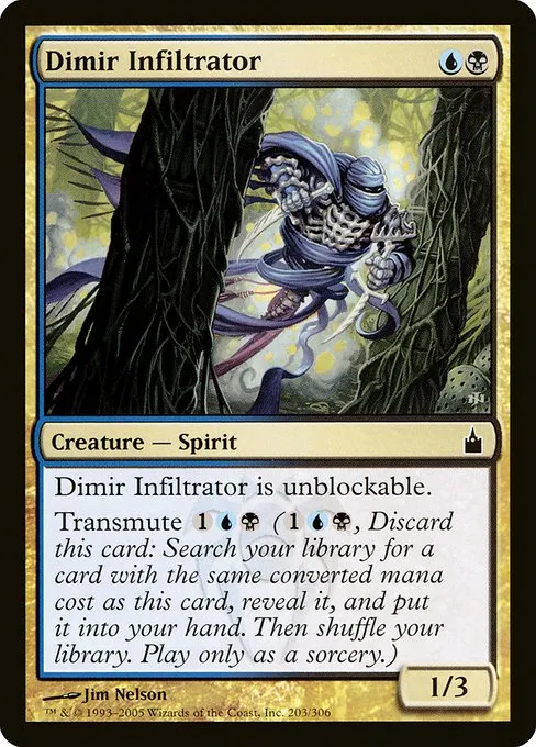 Dimir Infiltrator · Ravnica: City of Guilds 203/306