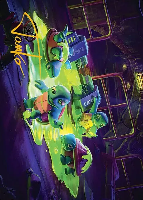 The Ooze // The Ooze · Teenage Mutant Ninja Turtles Art Series 18/54
