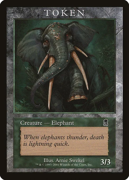 Elephant · Magic Player Rewards 2002 5/6