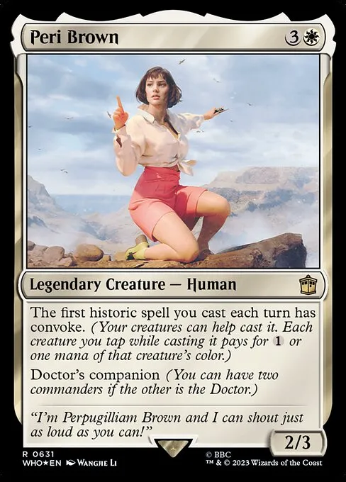 Peri Brown · Doctor Who 631/1178