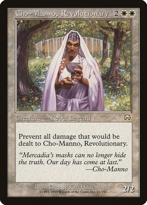 Cho-Manno, Revolutionary · Mercadian Masques 11/350