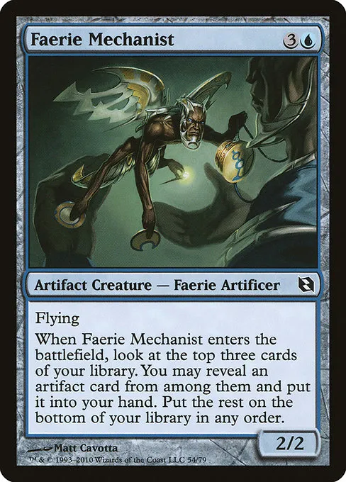 Faerie Mechanist · Duel Decks: Elspeth vs. Tezzeret 54/79