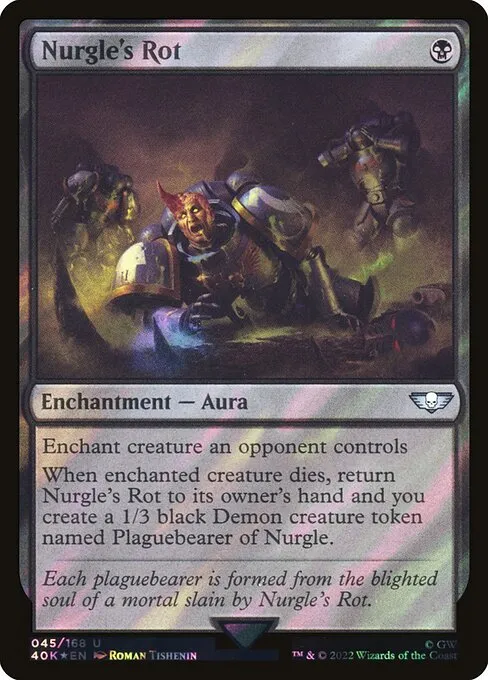 Nurgle's Rot · Warhammer 40,000 Commander 45★/617
