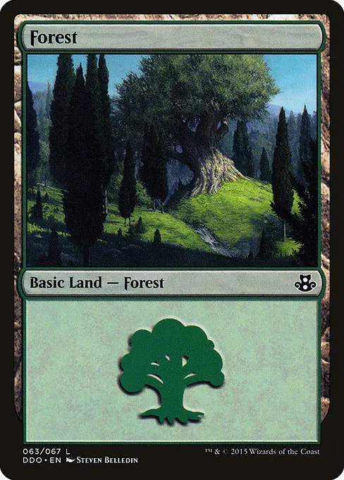 Forest · Duel Decks: Elspeth vs. Kiora 63/67