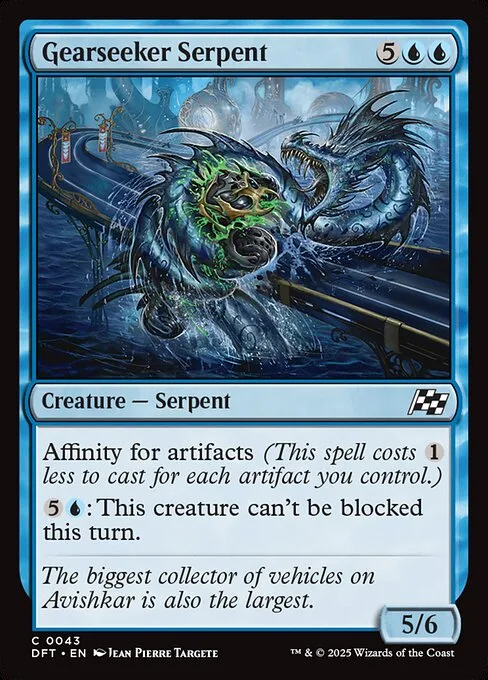 Gearseeker Serpent · Aetherdrift 43/553