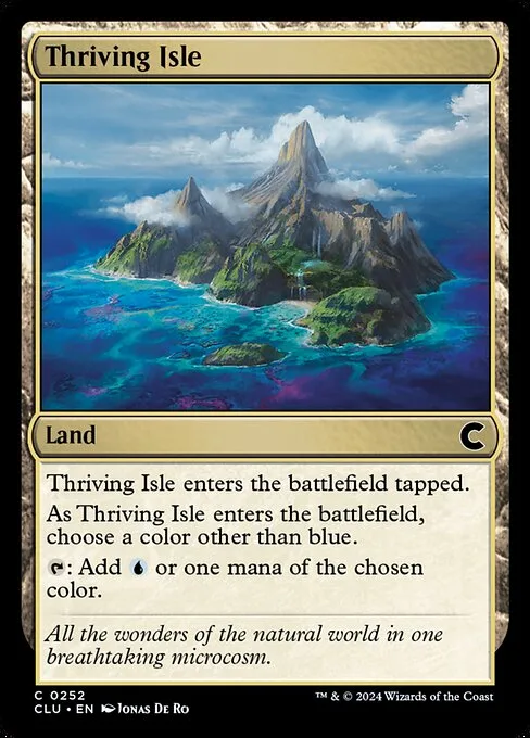 Thriving Isle · Ravnica: Clue Edition 252/284