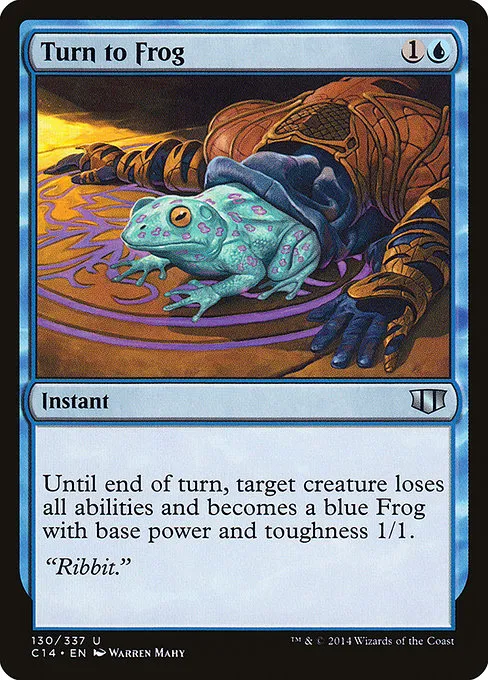 Turn to Frog · Commander 2014 130/337