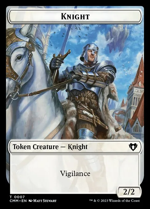 Knight · Commander Masters Tokens 7/81