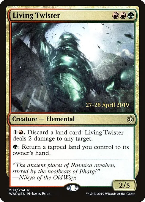 Living Twister · War of the Spark Promos 203s/176