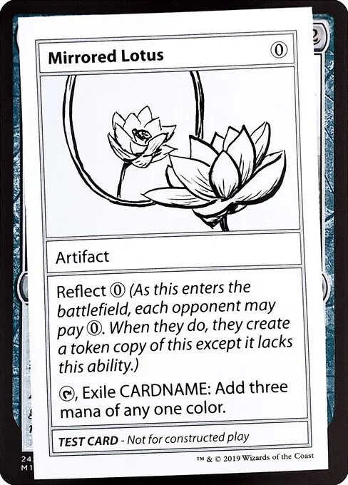 Mirrored Lotus · Mystery Booster Playtest Cards 2021 107/121