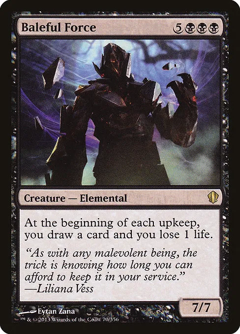 Baleful Force · Commander 2013 70/356