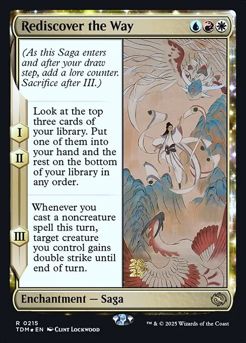 Rediscover the Way · Tarkir: Dragonstorm Promos 215s/160