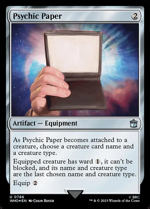 Psychic Paper · Doctor Who 786/1178