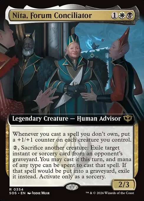 Nita, Forum Conciliator · Secrets of Strixhaven 354/368