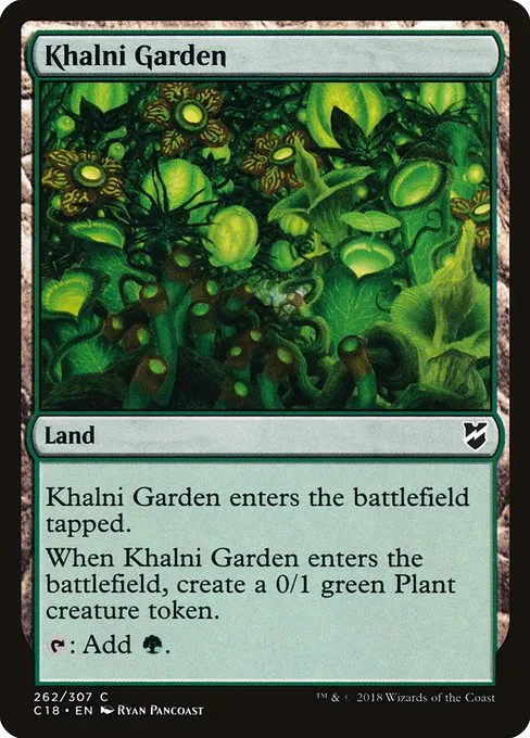 Khalni Garden · Commander 2018 262/307