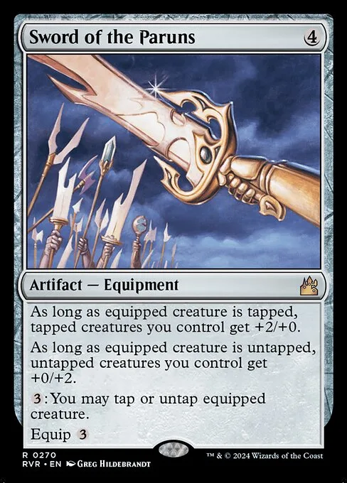 Sword of the Paruns · Ravnica Remastered 270/531