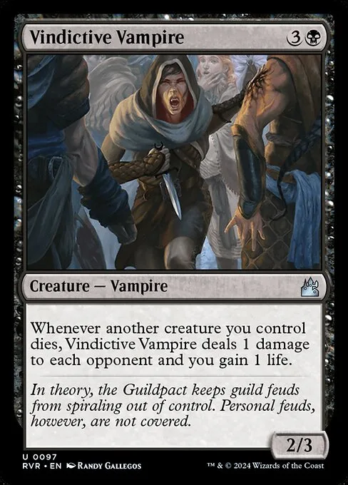 Vindictive Vampire · Ravnica Remastered 97/531