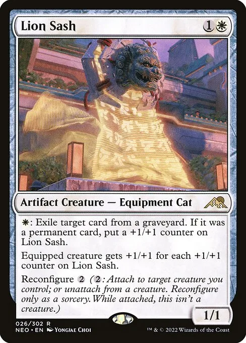 Lion Sash · Kamigawa: Neon Dynasty 26/531