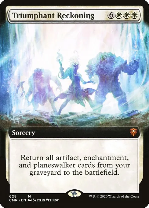 Triumphant Reckoning · Commander Legends 628/718