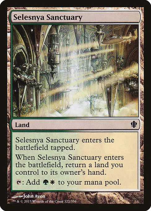 Selesnya Sanctuary · Commander 2013 322/356