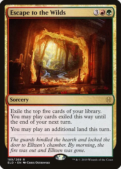 Escape to the Wilds · Throne of Eldraine 189/398
