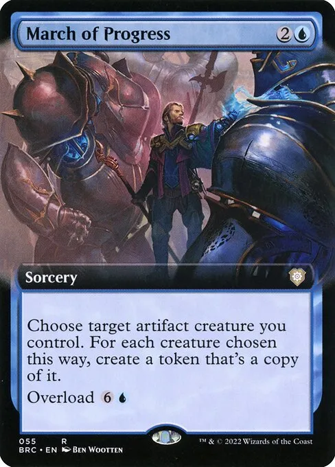 March of Progress · The Brothers' War Commander 55/209