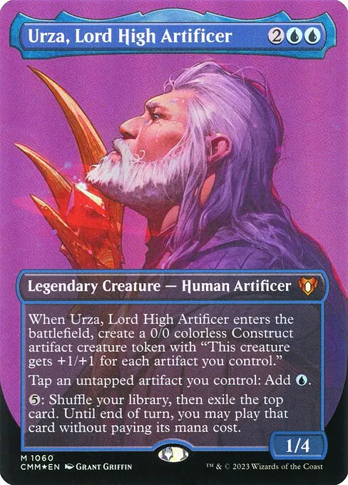 Urza, Lord High Artificer · Commander Masters 1060/1067
