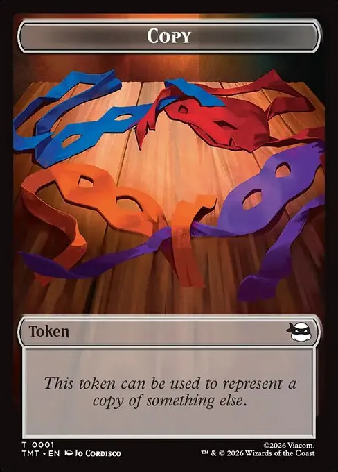 Copy · Teenage Mutant Ninja Turtles Tokens 1/10