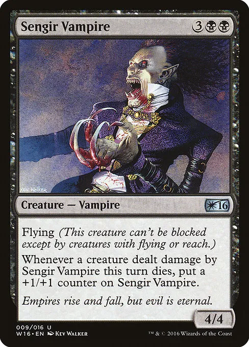 Sengir Vampire · Welcome Deck 2016 9/16