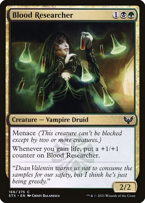 Blood Researcher · Strixhaven: School of Mages 166/393