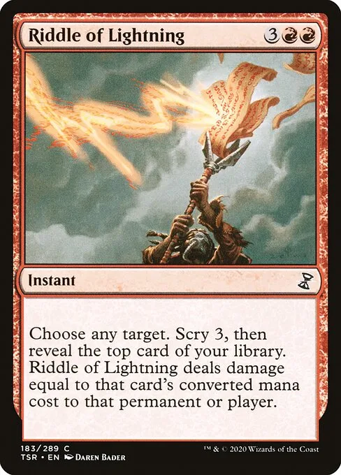 Riddle of Lightning · Time Spiral Remastered 183/411
