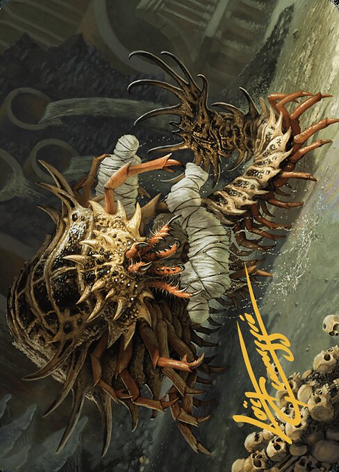 Rot Farm Mortipede // Rot Farm Mortipede · Murders at Karlov Manor Art Series 10/49