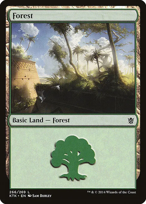 Forest · Khans of Tarkir 266/293
