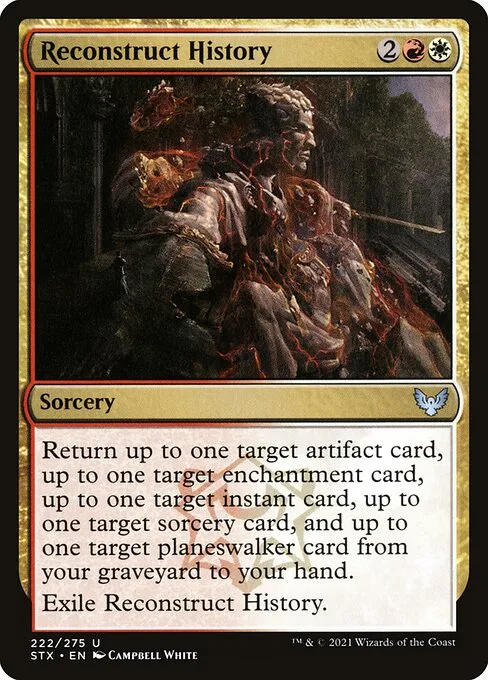 Reconstruct History · Strixhaven: School of Mages 222/393