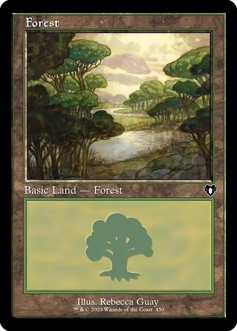 Forest · Commander Masters 450/1067