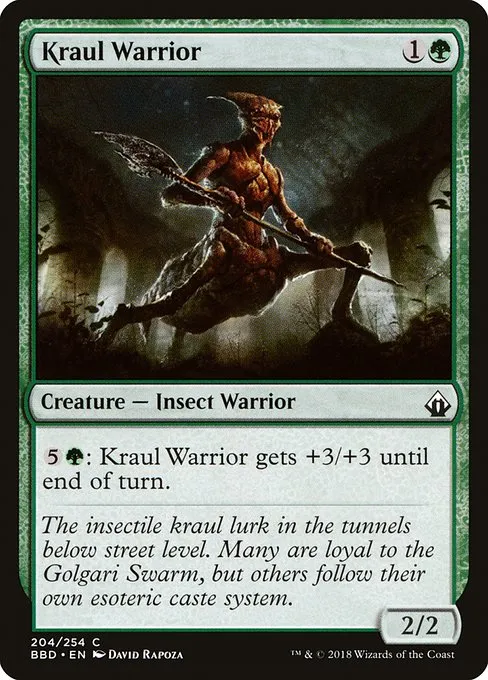 Kraul Warrior · Battlebond 204/256