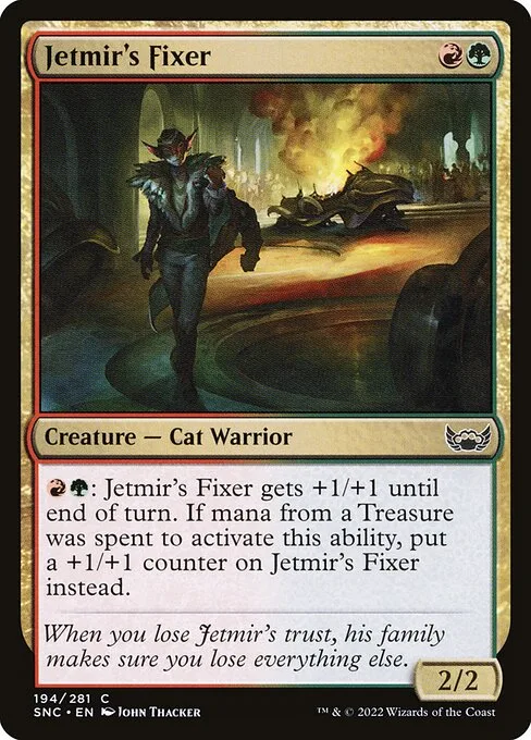 Jetmir's Fixer · Streets of New Capenna 194/513