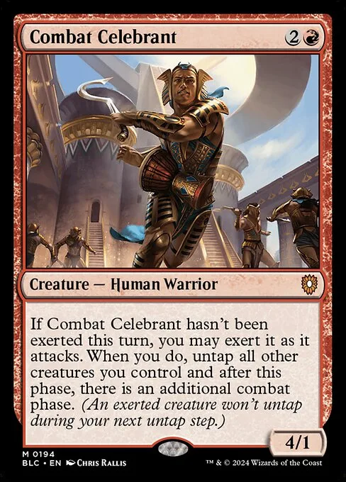 Combat Celebrant · Bloomburrow Commander 194/356