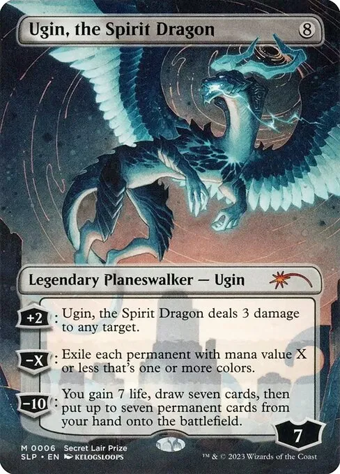 Ugin, the Spirit Dragon · Secret Lair Promo 6/51