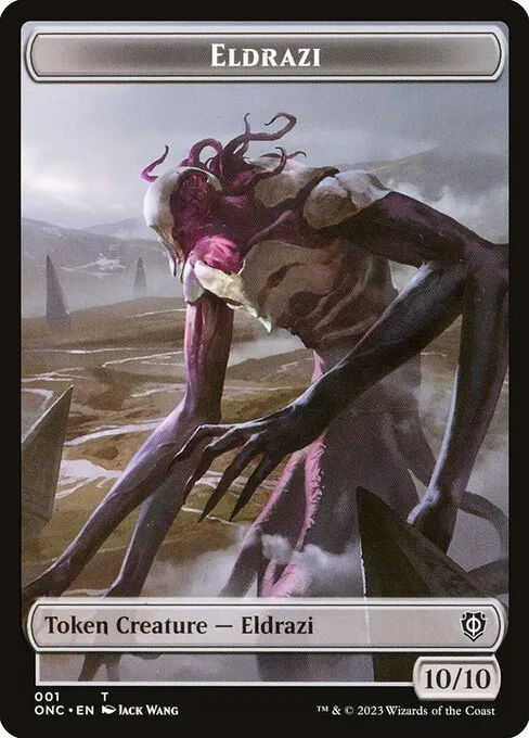 Eldrazi · Phyrexia: All Will Be One Commander Tokens 1/23