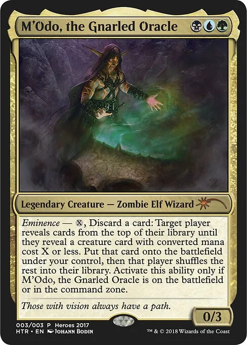 M'Odo, the Gnarled Oracle · 2017 Heroes of the Realm 3/3