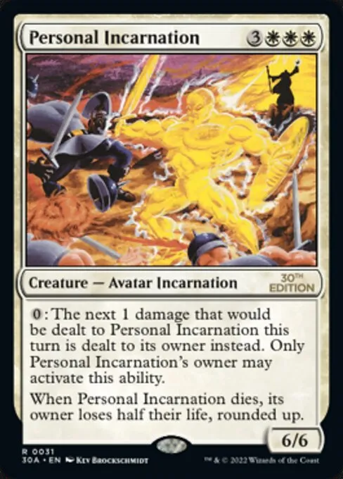 Personal Incarnation · 30th Anniversary Edition 31/594