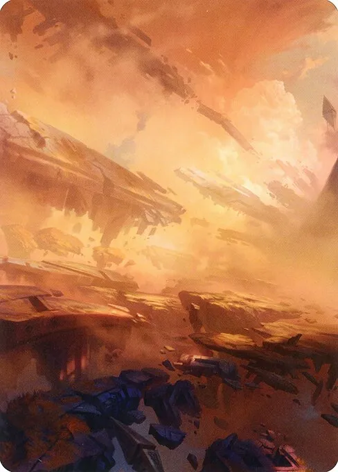 Plains // Plains · Zendikar Rising Art Series 7/81