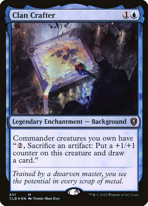 Clan Crafter · Commander Legends: Battle for Baldur's Gate 651/936